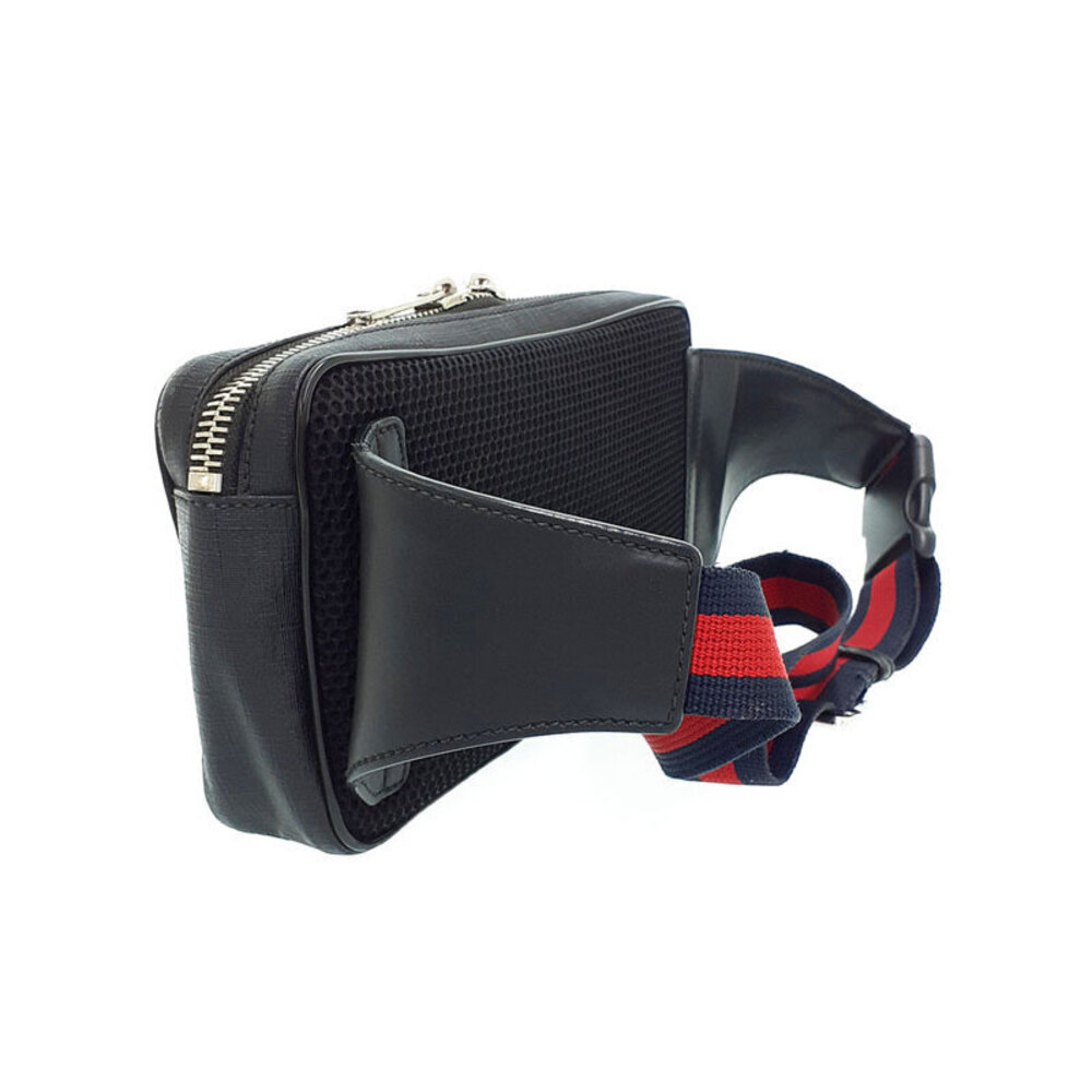 Gucci Supreme Bag Belt Cat Tiger Black Body Soft GG - Picture 1 of 9